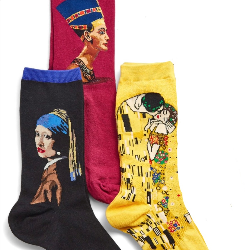 Hotsox Museum Collection Printed Socks New
